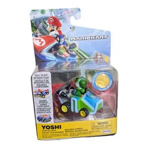 World of Nintendo Coin Racers: Mario Kart 7 - YOSHI + STUNT COIN NEW, SEALED